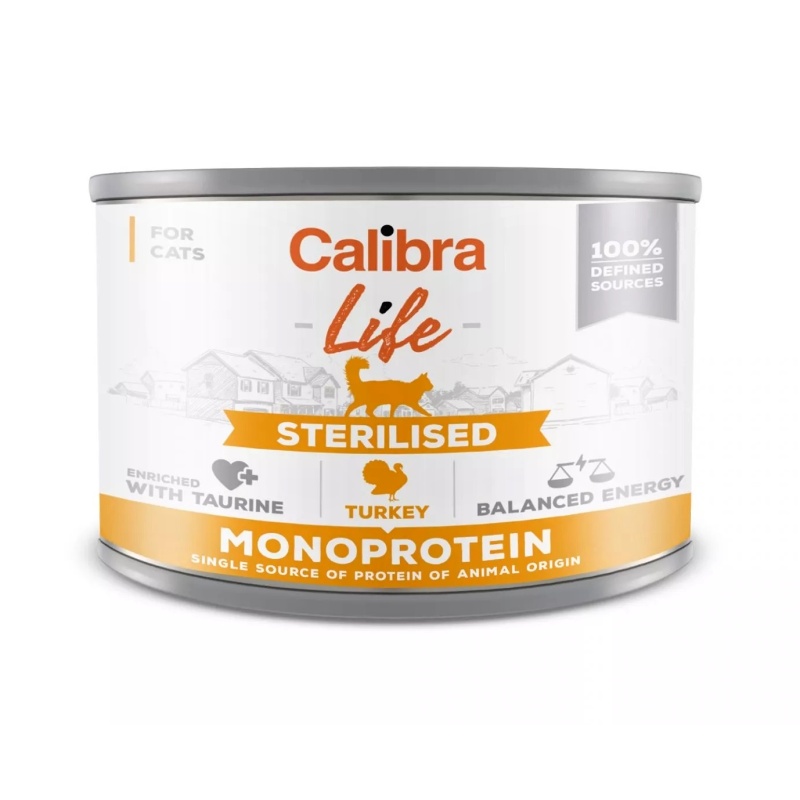 CALIBRA Cat Life Sterilised 200g krůta
