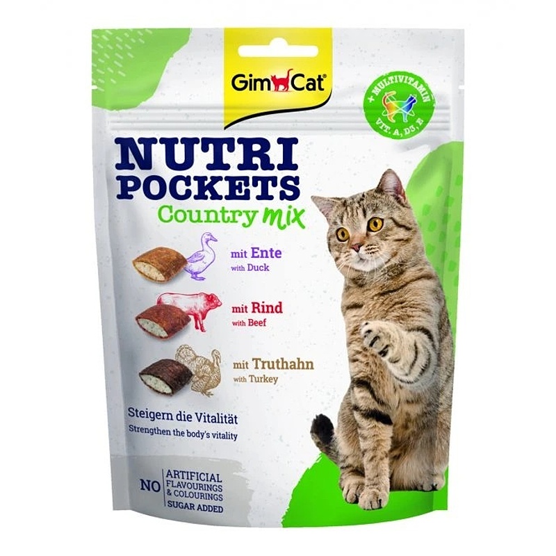 GimCat Nutri Pockets Country Mix 150g