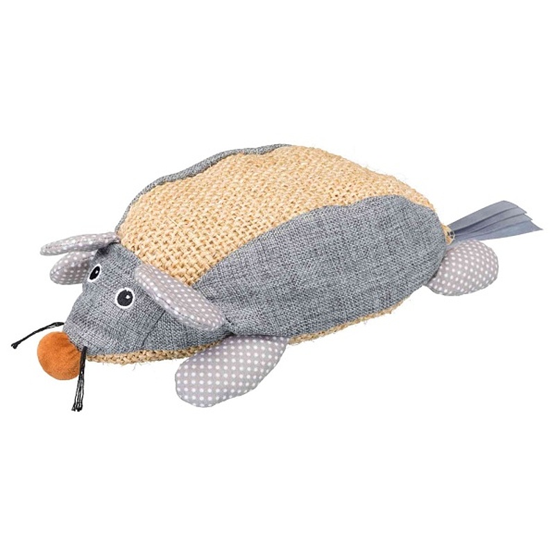 Sisalová myš XXL s catnipem 30cm
