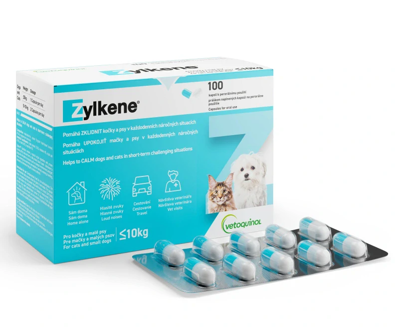 Zylkene 75mg pro kočky - 10 kapslí