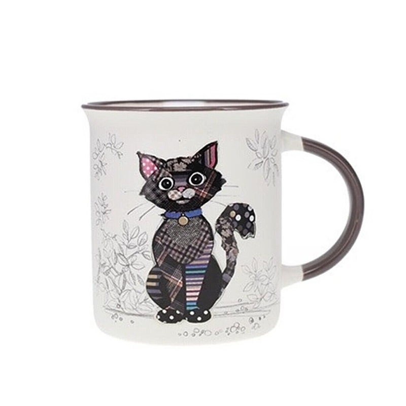 Hrnek BUG ART KOOKS 320ml Černá kočka