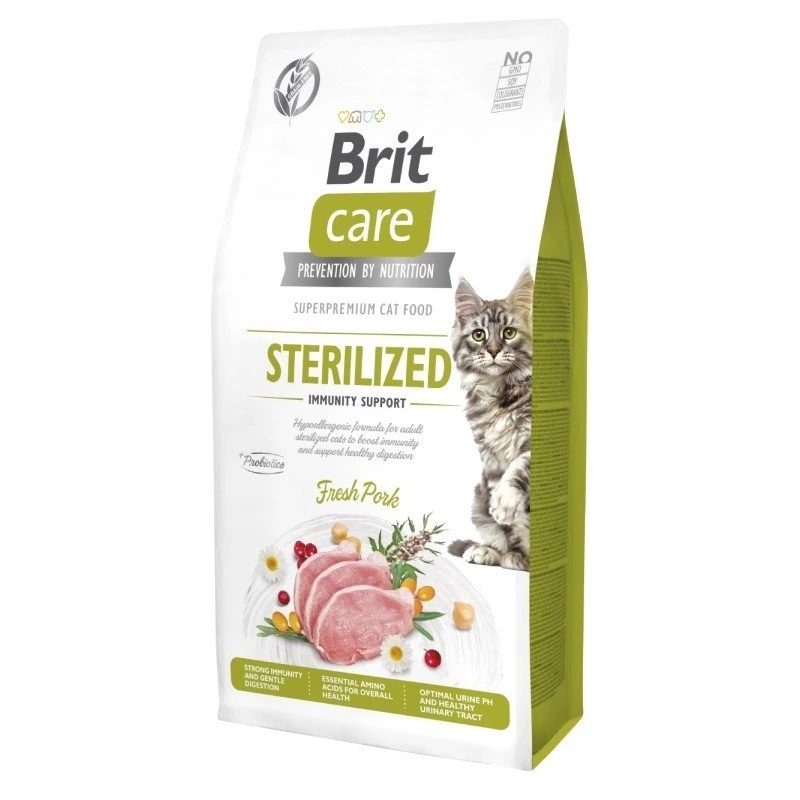 BRIT CARE Cat Grain Free Sterilized Immunity Support 400g