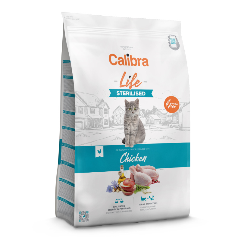 Calibra Cat Life Sterilised Chicken 6kg