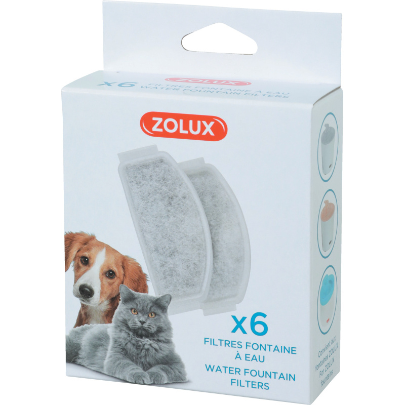 Náhradní filtry k fontánce CALYPSO 6ks