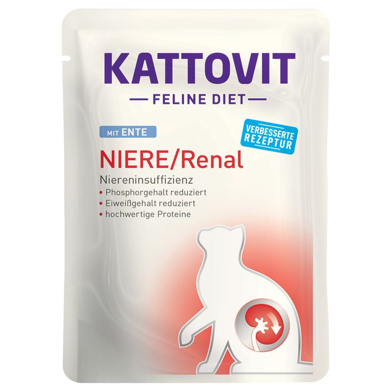Kattovit Cat Niere/Renal 85g kachna