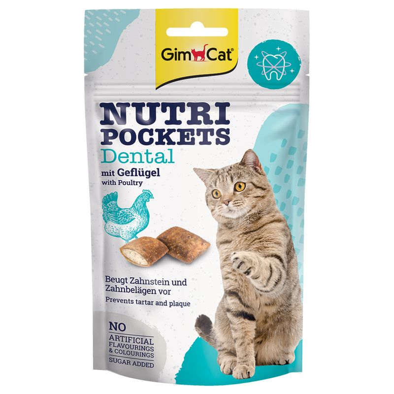 GimCat Nutri Pockets Dental 60g
