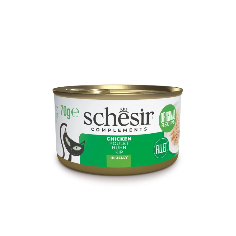 Schesir Cat Adult 70g kuře v želé