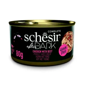 Schesir Cat After Dark Wholefood 80g kuře s hovězím