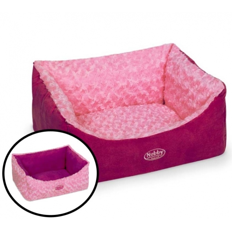 Nobby Arusha oboustranný pelíšek růžový 45cm