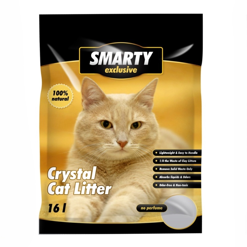 SMARTY exclusive silikátové stelivo 16l