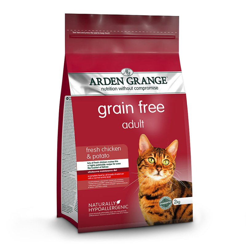 Arden Grange GF Cat Adult with fresh Chicken & Potato 2kg