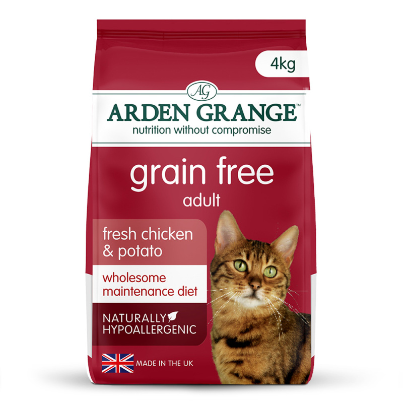 Arden Grange GF Cat Adult with fresh Chicken & Potato 4kg