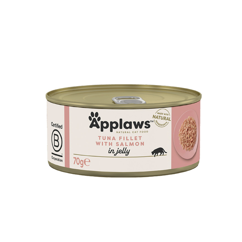 APPLAWS Cat Jelly 70g tuňák s lososem