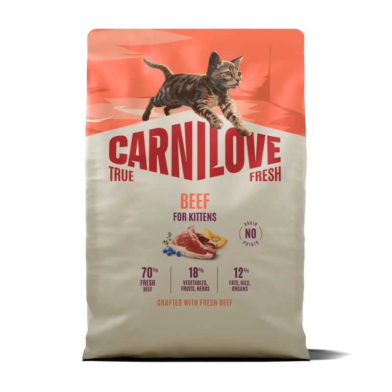 Carnilove TRUE FRESH Beef for Kittens 2kg