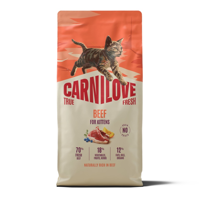 Carnilove TRUE FRESH Beef for Kittens 6kg