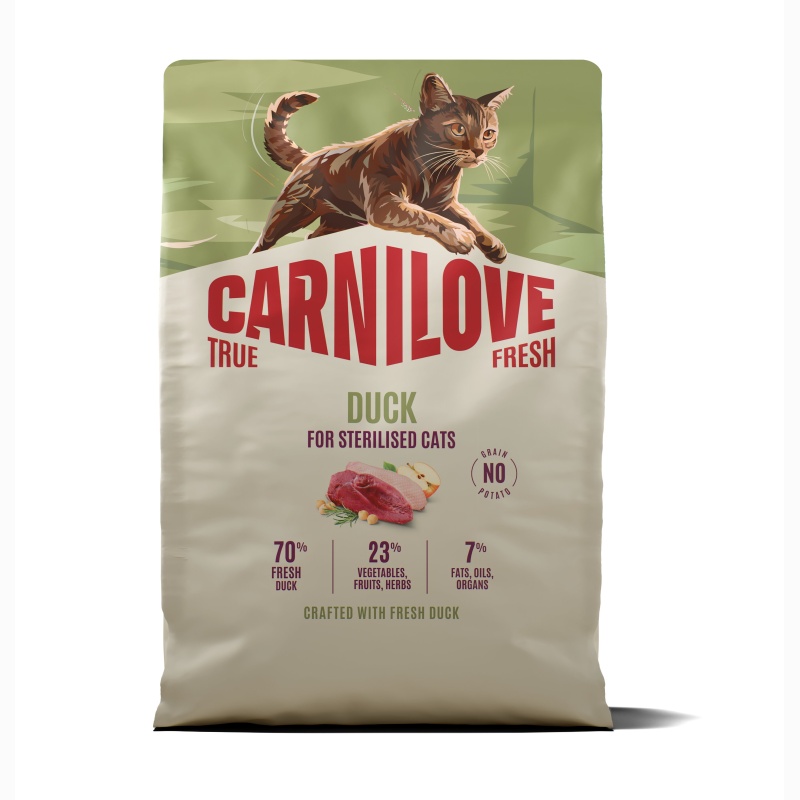 Carnilove TRUE FRESH Duck for Sterilised Cats 2kg