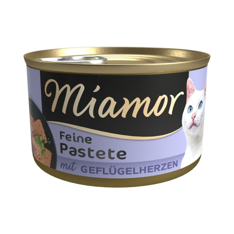 MIAMOR paštika 85g drůbeží srdíčka