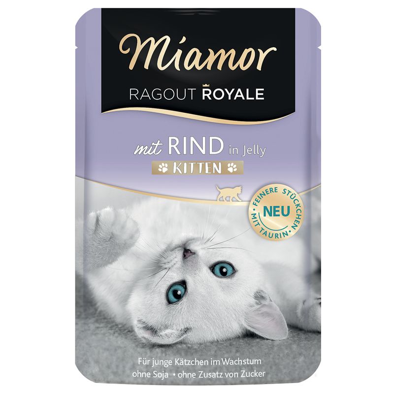 MIAMOR Ragout In Jelly Junior 100g hovězí