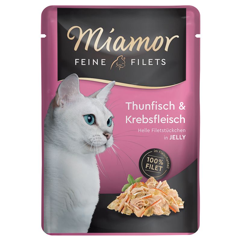 MIAMOR Feine Filets 100g tuňák, krab