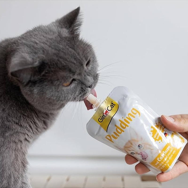 GimCat pudink pro kočky 150g