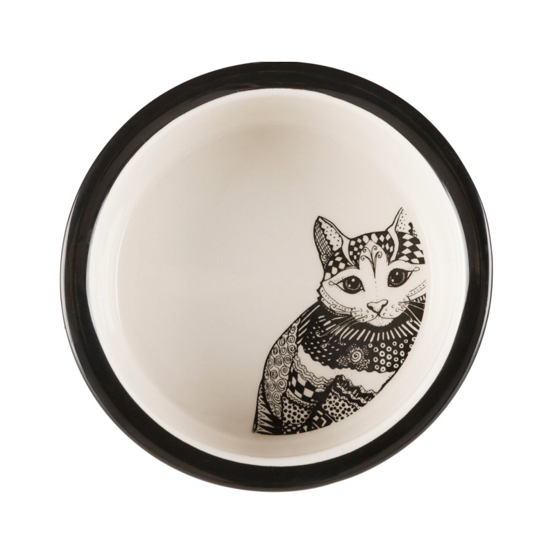 Keramická miska Zig Zag 340ml písková