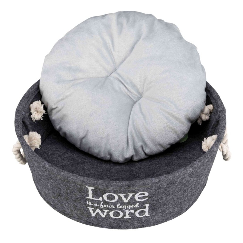 Pelíšek LIAN 37 cm - plstěný košík