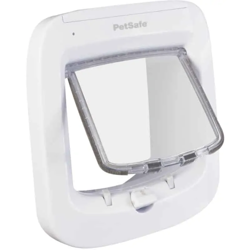 Kočičí dvířka PetSafe do 8kg bílá