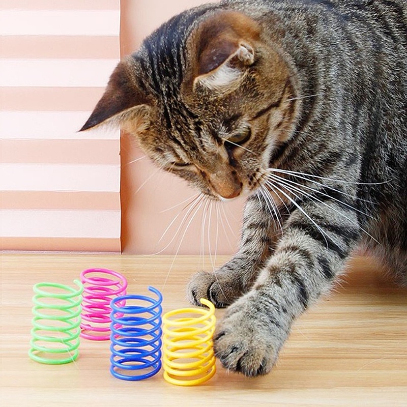 Hračka pro kočku Pružinka 2ks