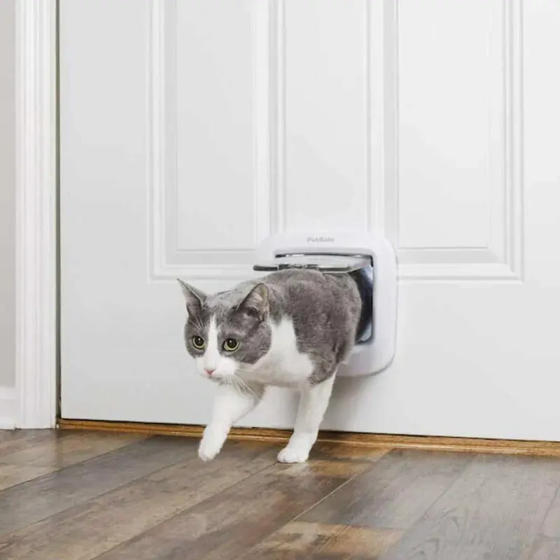 Kočičí dvířka PetSafe do 8kg bílá
